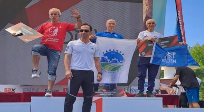 Eskişehir’deki yarı maratonda şampiyonluk Sakarya’dan