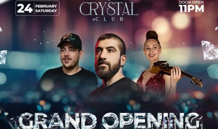 Kıbrıs'ın Gece Hayatına Crystal Club Damgası!